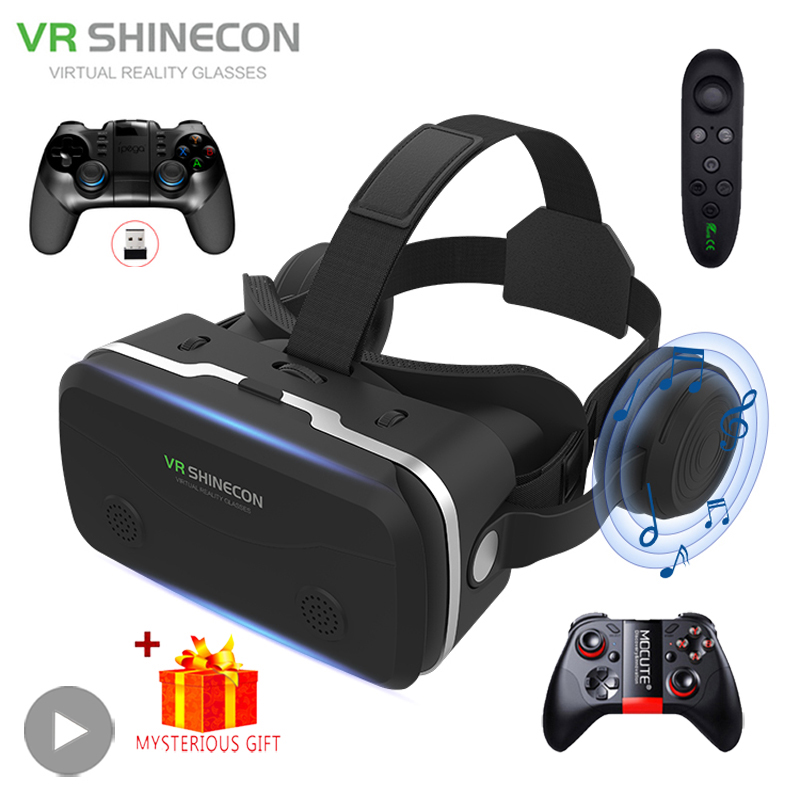 Vr Headset Pc - Virtual Reality VR-bril 3D-headsetapparaten Viar-helmbril Lenzen