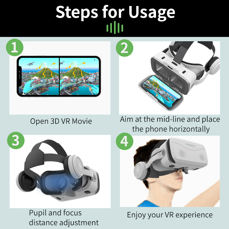 Virtual Reality VR-bril 3D-hea - Vr Headset Pc recensie en prijs