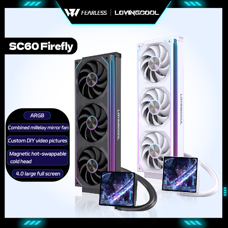 LOVINGCOO SC60 Firefly 360 CPU - Pc Gaming Liquid recensie en prijs